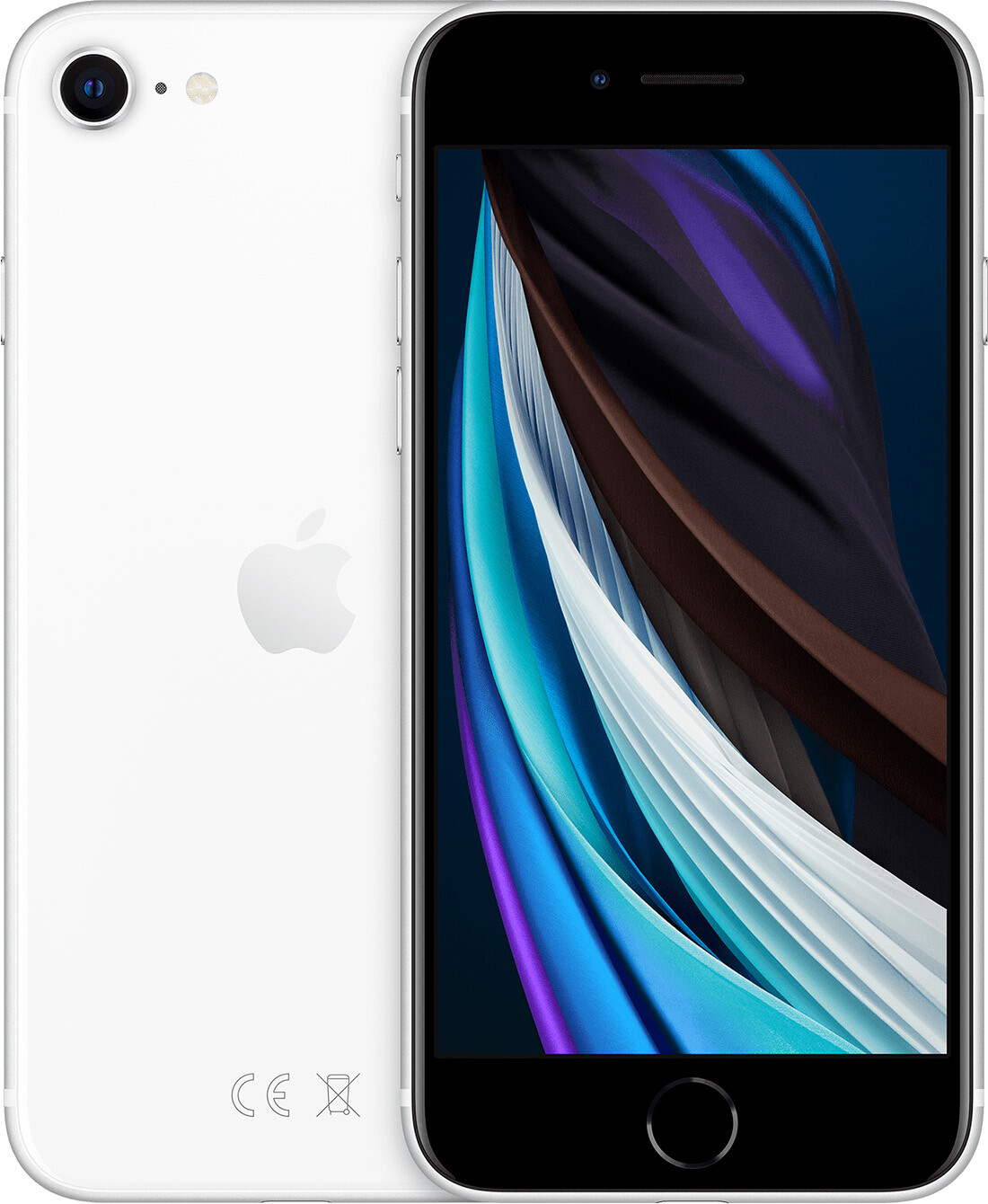 Folosit iPhone SE 2 64gb, alb (MX9T2).